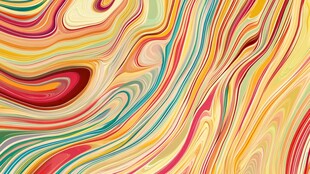 曲线线条流体纹理