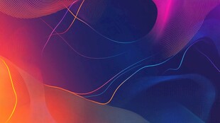 动感线条渐变背景