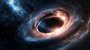 宇宙黑洞背景海报