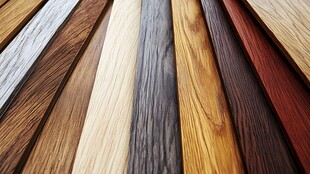 多种颜色木板木材