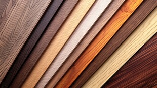 多种颜色木板木材