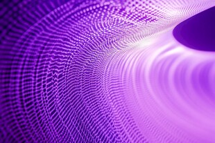 蓝紫色螺旋线纹理