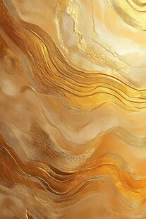 金色抽象流体纹理背景