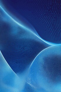 蓝色弯曲唯美科技