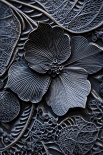 花纹立体浮雕