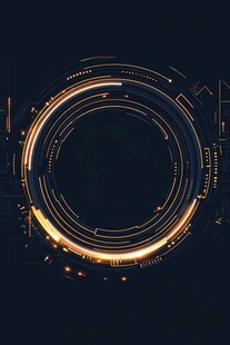 科技圆环素材