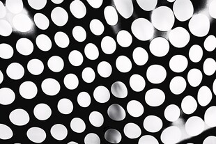 黑白光点