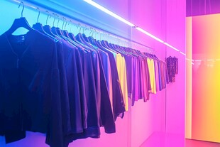 时装店面色彩