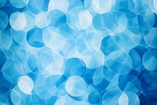 蓝色壁纸光圈光晕