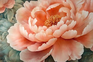 3d立体花卉牡丹