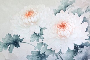 菊花壁纸壁画