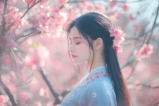 桃花少女