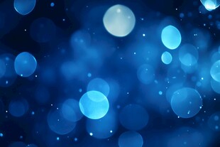 蓝色壁纸光圈光晕