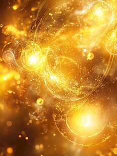 金色无限科技背景