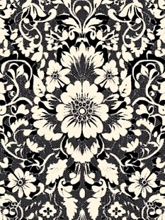 美式复古隐花花纹