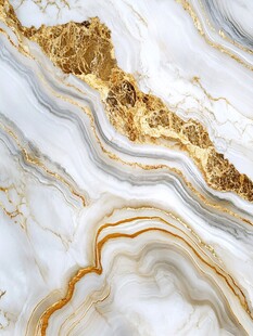 流体大理石金色素材