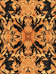 万花筒花纹抽象底纹