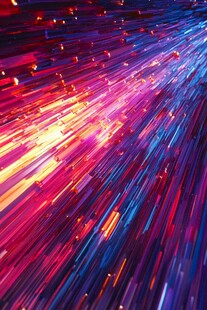 科技动感光速背景