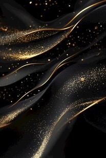 黑金渐变创意背景