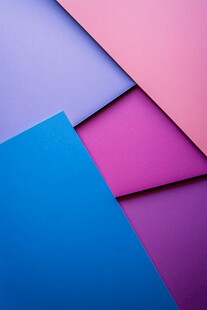 炫彩撞色立体质感背景