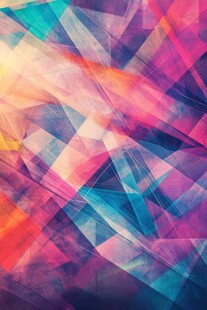 不规则炫彩背景