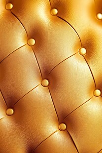 金色皮革背景墙