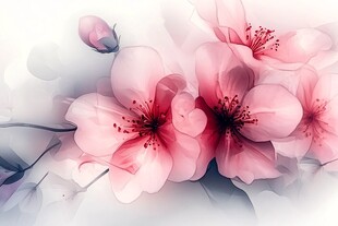 超清晰桃花