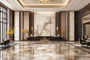 新中式酒店大厅