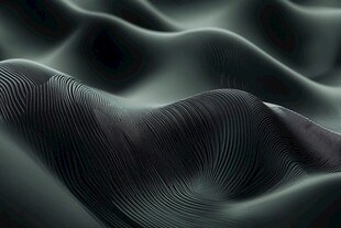 3d波浪线弧线弧形山