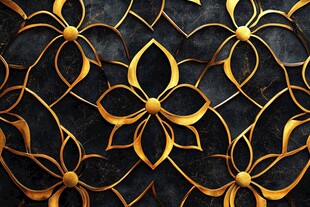 3d立体金属花纹