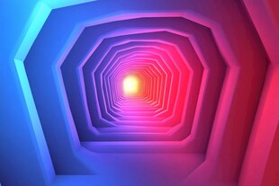 彩色隧道