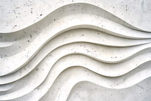 波浪元素墙面
