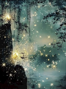 魔幻森林背景