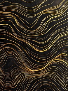 4d金色线条艺术