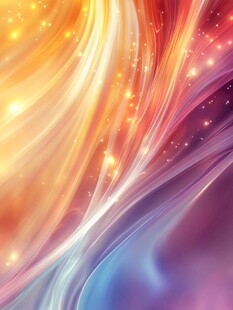 流光意境彩色渲染图案