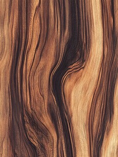 抽象波纹褐色大理石