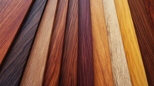 多种颜色木板木材