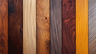 多种颜色木板木材