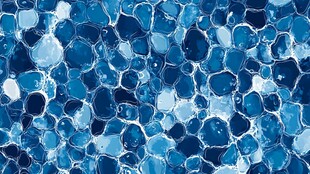 蓝色玛瑙石艺术背景