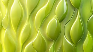 绿色渐变扭曲的