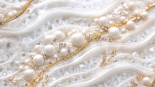 珍珠纹理素材