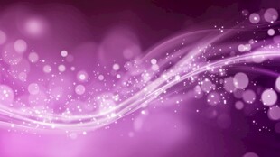 唯美飘逸活力紫色梦幻