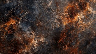 意境抽象烟墨画