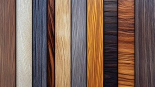 多种颜色木板木材