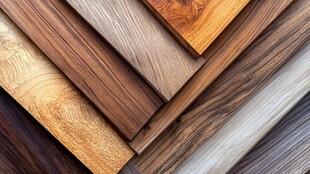 多种颜色木板木材