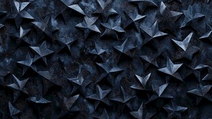 酷炫蓝水晶立体背景