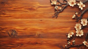 桃花心木背景墙