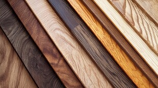 多种颜色木板木材