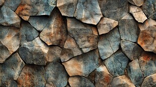 炫酷粗犷矿石裂痕