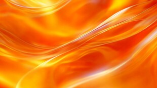 橙红色线条丝滑背景